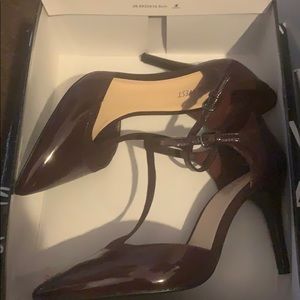 Burgundy heels